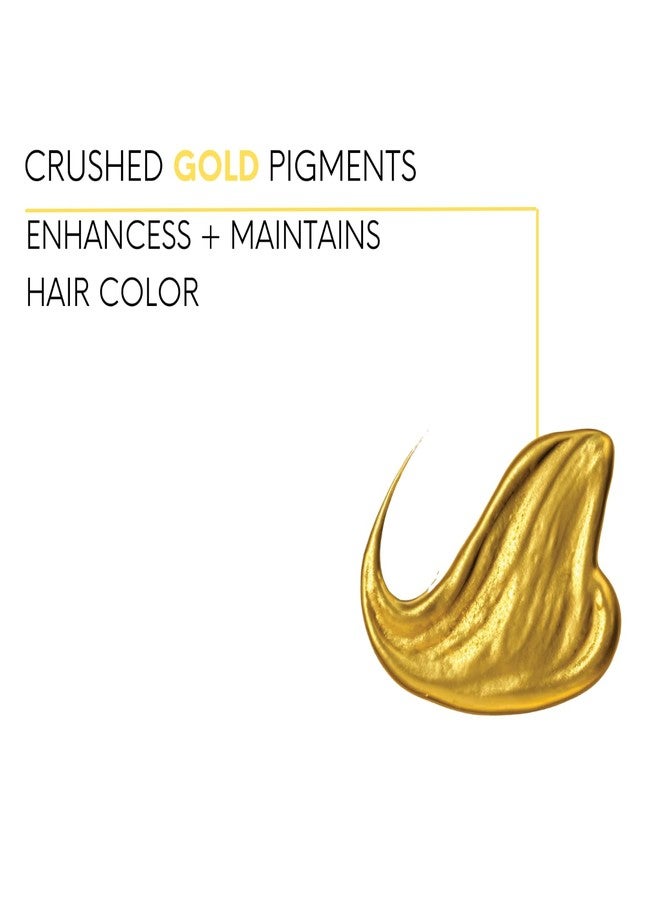 Watercolors Color Depositing Shampoo, Semi Permanent Hair Color 8.5 oz - GOLDEN MIST - Image 3